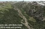 FS2004
                    Bella Coola Valley Terrain Mesh and Scenery Enhancements